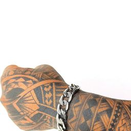 Dynamic Retail Global Men Stainless Steel Silver Link Bracelet-image-31