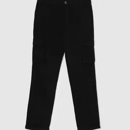max Boys Regular Fit Mid-Rise Cotton Cargos-image-79