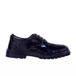 Allen Cooper Steel Toe Formal Safety Shoes Low Ankle PU Sole Size 7 UK/India Black, AC-1469-image-10