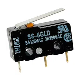 OMRON ELECTRONIC COMPONENTS MICROSWITCH, SPDT, 10A, 250VAC, THT, SS10GLD-46