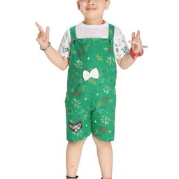 BAESD Boys Printed Dungarees-image-18