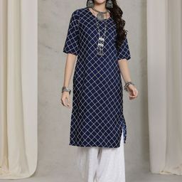 7Threads Women Pack of 6 Printed Thread Work Kurta-image-67