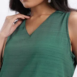 Anouk Rustic Textured Short Kurti image 2