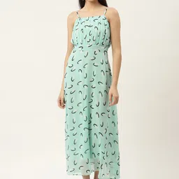 Moda Rapido Print Chiffon Maxi Dress-image-23