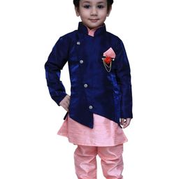 KL COLLECTION Boys Pink Clothing Set-image-9
