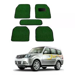 Auto Pearl HD5M281 PVC and Plastic Standard Mat for Tata Sumo Grande 2005-2015 (Green)-image-2