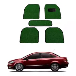 Auto Pearl HD5M65 PVC and Plastic Standard Mat for Fiat Linea 2005 (Green)-image-87