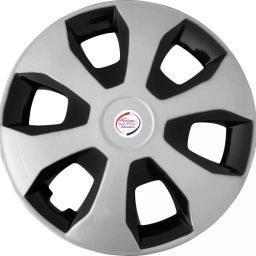 Auto Pearl WaSB54 R14 35.56 cm (14 Inch) Press Type Wheel Hubcap with Retention Ring Glossy Silver Black Wheel Cover for Verna (Set of 4)-picture-28