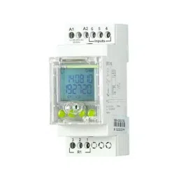 ENTES 85-315 V AC/DC 0.1-9999 sec/min 1C/O 6 A 2000 VA Multifunctional Time Relay, ERTC-100-38