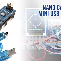 EASY ELECTRONICS Arduino Nano V3 with USB Cable image 2