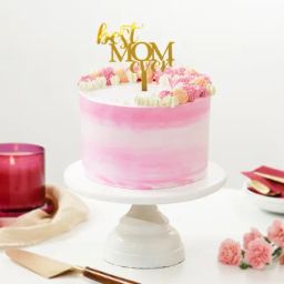 Happy Mother's Day Floral Icing Cake (Half kg)-image-55