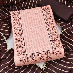 SAINOOR Embroidered Unstitched Dress Material-image-47