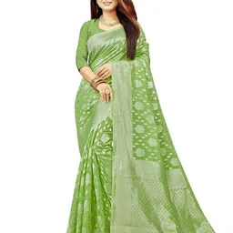 Moda Rapido Woven Design Pure Cotton Saree-28