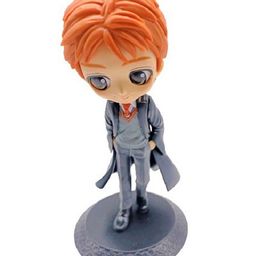 QUIRKMALL Ron Weasley Action Figure Limited Edition Bobblehead with Mobile Holder - Grey-0