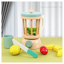 Eduspark My Little Juicer Play Set Wooden kids Pretend Play Set - Multicolor image 4