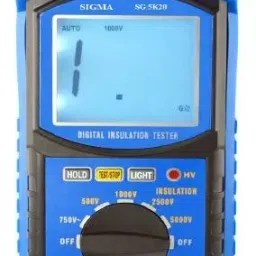 SIGMA SG 5K20 0-200 MΩ Digital Meggar-33
