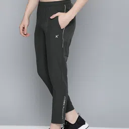 HRX by Hrithik Roshan Men Black Solid RAPID-DRY Running Straight Fit Track Pants-image-42