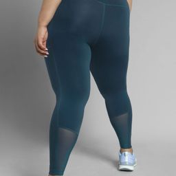 CULT Women Navy Running Essential Plus Size Tights-image-59