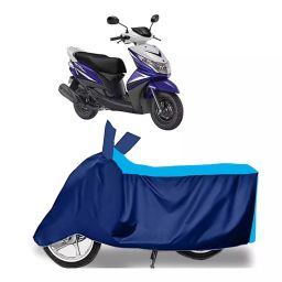 Auto Pearl Two Wheeler Cover for Yamaha Ray Z - Cyan, Blue-picture-31