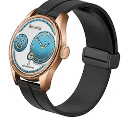 DOUBLERUN Unisex Dial & Straps Analogue Chronograph Watch H05N17033-59
