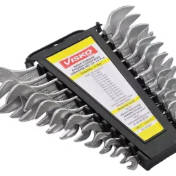 Visko S026 12 Pcs Double End Open Spanner Set-16