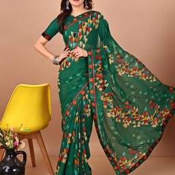 Mitera Poly Georgette Saree-39