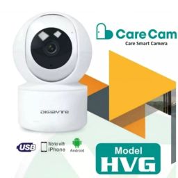 DIGIBYTE 2 MP HVG 360° LAN + Wifi Robot Camera (With Cloud, SD, Human Tracking & Siren) image 2