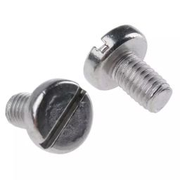 RS PRO Slot Pan A4 316 Stainless Steel Machine Screws DIN 85 M5x8 mm, 189434 (Bag of 100 pcs)-image-10