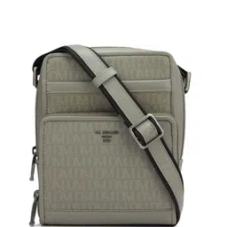 Da Milano Men Printed Leather Messenger Bag-picture-31