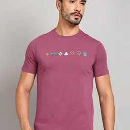 Royal Enfield Men Graphic Printed Round Neck Cotton T-shirt-image-65