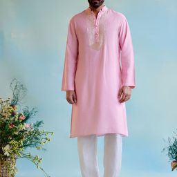 NERO Men Thread Work Kurta-image-52