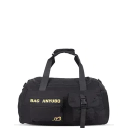 Polo Class Black Printed Medium Sports or Gym Duffel Bag-53