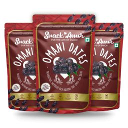 SnackAmor Premium International Omani Dates Pack Of 3 - 250 gm-image-67