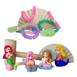 Zyamalox Enchanting Undersea Adventure: Shell toys for kids best gift for kids girl with Mermaid and Pearl Bracelet Inside - Spark Imagination and Dive into Magical Playtime Fun kids toys (2 shells  with 1 Mermaid and 1 Pearl Bracelet)-10