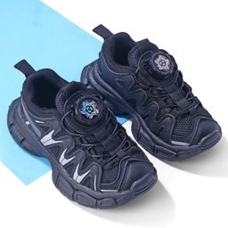 Cute Walk by Babyhug Sneaker with Lace up Closure - Black-picture-19