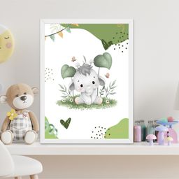 Outfit collections Jungle Theme Art Kids Painting For Wall Décor-image-80