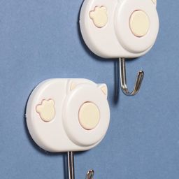 Self adhesive Hook Cat Shape Pack Of 2 - Yellow-image-77