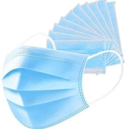 Feel Fresh Brand of 3-Ply Disposable Face Masks individually single pcs packing in a box of 50pcs (BLUE BOX OF 50PCS)-16