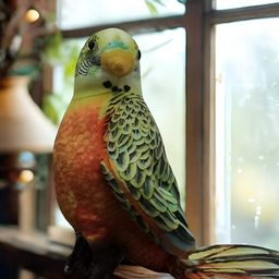 Tickles Cute Parrot Soft Stuffed Plush Bird Toy for Kids Boys & Girls Birthday Gifts (Size: Length 20 cm Color: Orange & Green)-image-99