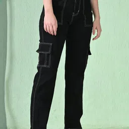 Mevan Women Black Regular Fit Mid-Rise Stretchable Cotton Jeans-picture-24