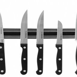 Wall Mount Magnetic Knife Storage Holder Chef Rack Strip Utensil Kitchen Tool Kitchen Organiser Magnet Pack of 1-image-69