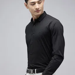 Van Heusen Slim Fit Striped Textured Formal Shirt-picture-40