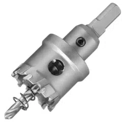 FLAMINGO ENTERPRISE Carbide-Tipped Hole Saw Cutter Masonry Bits Type 40 mm Diameter TCT & SS Length Depth Shank, FM-203-23
