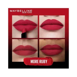 Maybelline New York Color Sensational Ultimattes Lipstick - More Ruby,1.7 g image 5