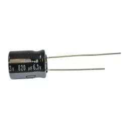 NICHICON Aluminum Electrolytic Capacitor, 820Uf, 6.3V, 20%, Radial, UHE0J821MPD1TD-picture-47