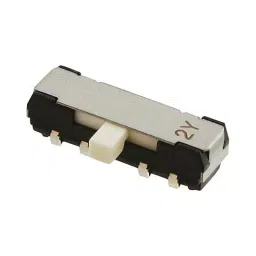NIDEC COMPONENTS SLIDE SWITCH, DPDT, 0.2A, 12VDC, SMD, CL-SB-22B-11.-picture-38
