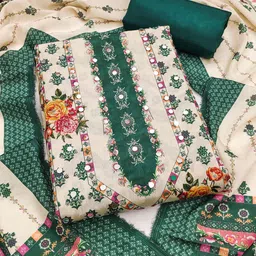 KALINI Printed Unstitched Dress Material-image-22