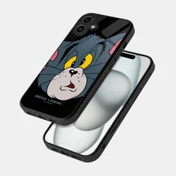 macmerise Cartoon Characters Printed iPhone 16 Plus Bumper Case Mobile Accessories-47