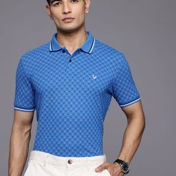 Allen Solly Men Printed Polo Collar T-shirt-image-31