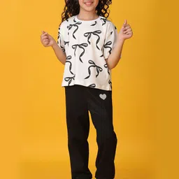 Anthrilo Girls Printed T-shirt-21